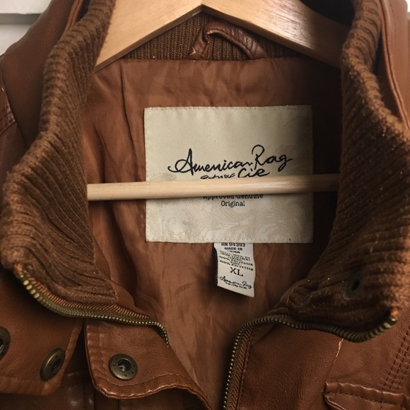 Brown Leather Jacket - Picture 4 of 8